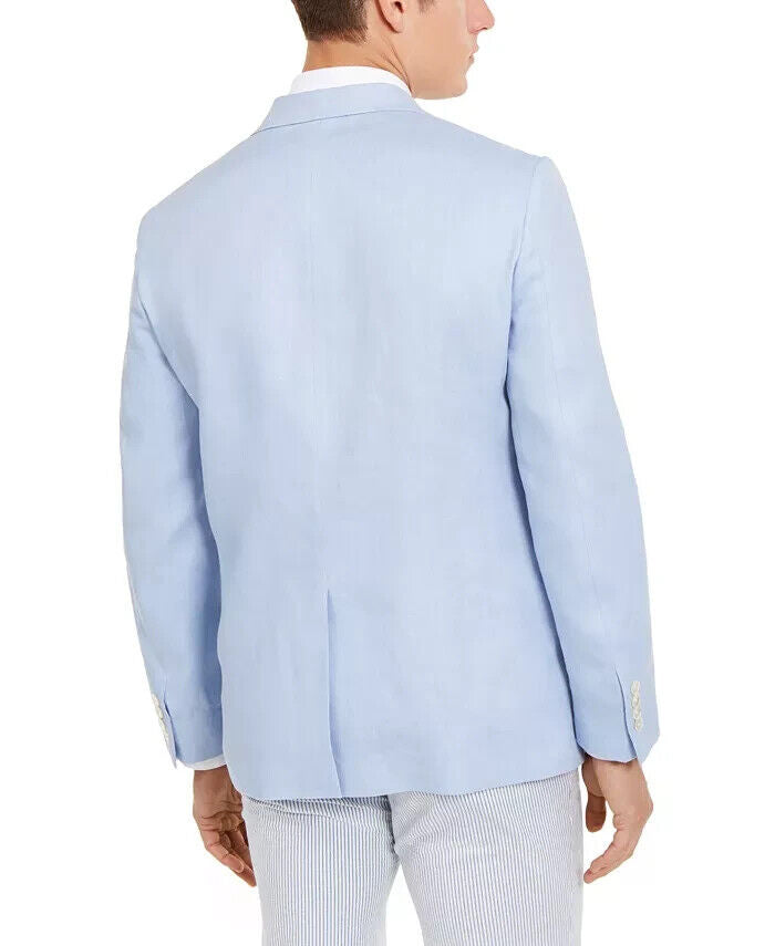 LAUREN RALPH LAUREN Blue Single Breasted Ultraflex Blazer 43R Line MSRP $295