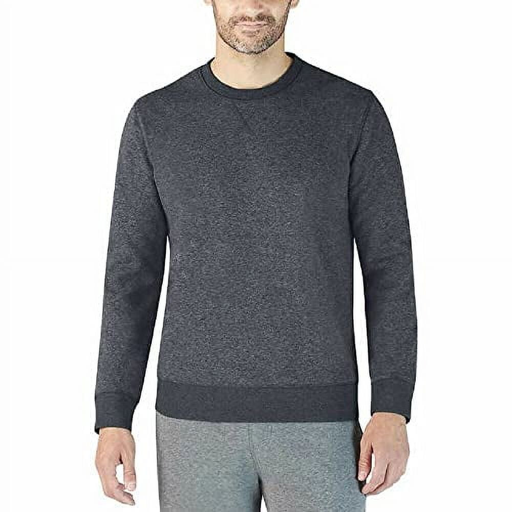 Eddie Bauer Men¢®?s Fleece Lined Crew Sweatshirt (Size XXL, Gray)