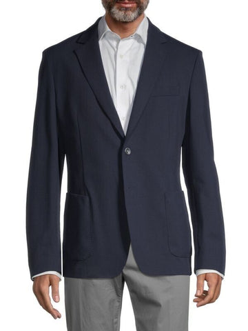 HUGO BOSS C-Hanry-J-214 Slim Stretch Blazer Navy Blue Size 44R MSRP $495