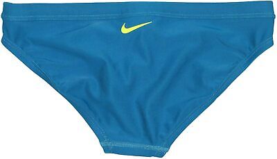 Nike Women's Hipster Bikini Bottoms Small Green Abyss Blue Size S
