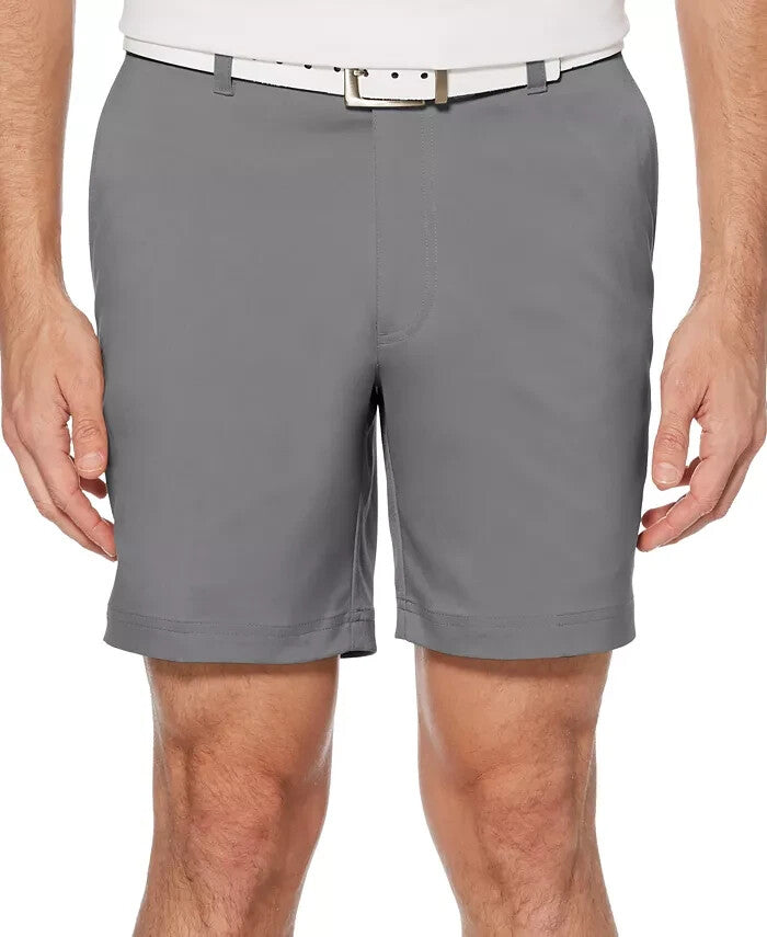 PGA TOUR Men's 7” Flat Front Golf Short With Active Waist Grey, Size 42 MSRP $65