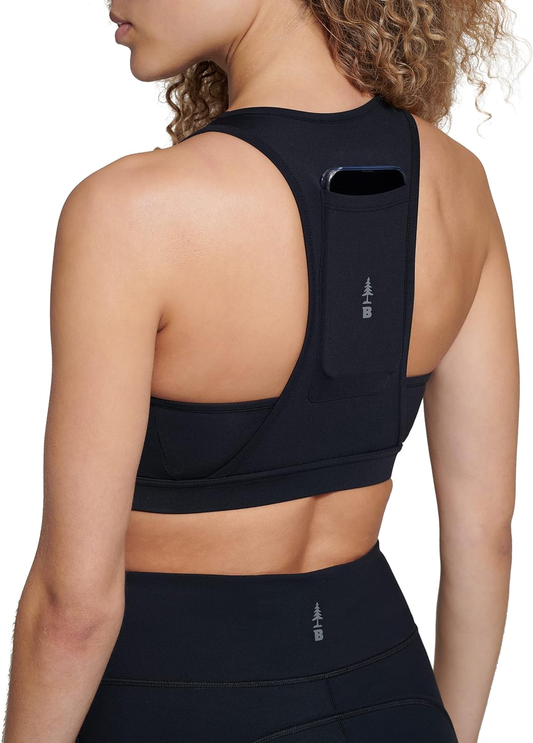 BASS OUTDOOR Women's Knit Bra Top, Black, X-Large XL