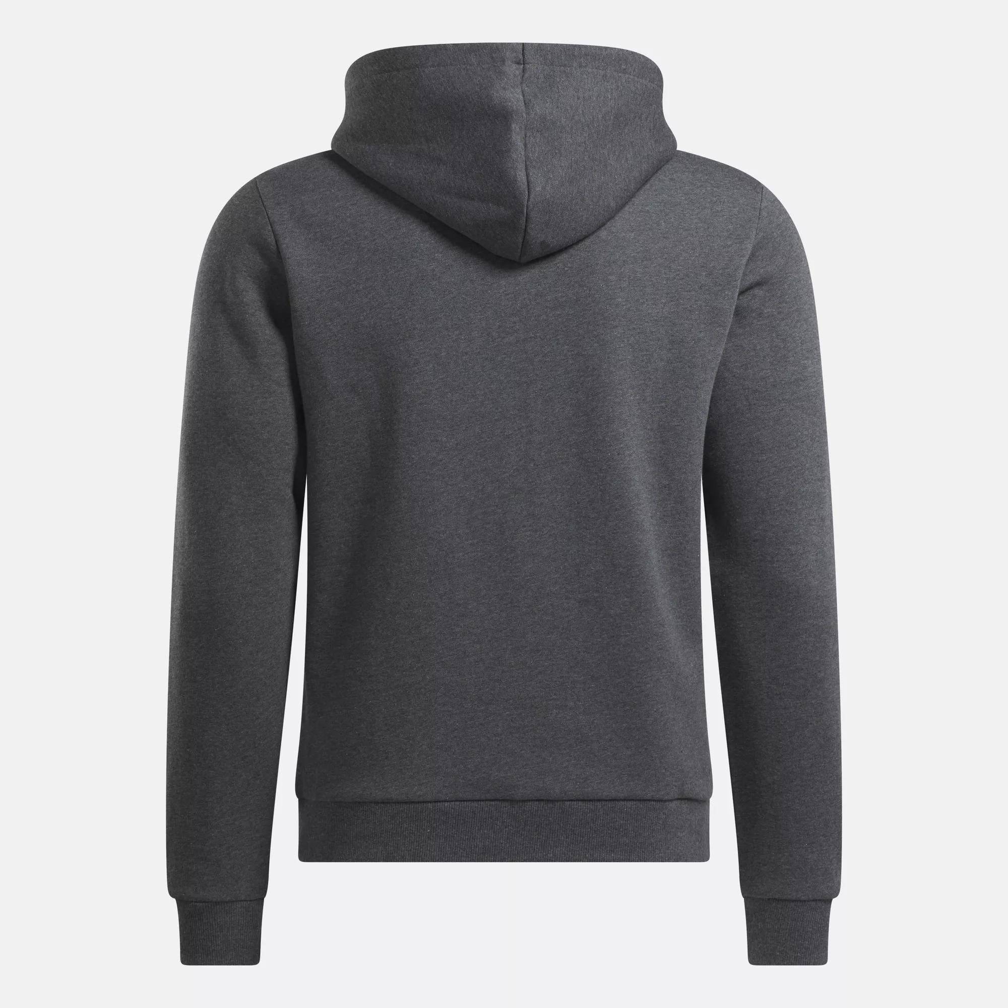 Reebok Identity Fleece Full-Zip Men's Hoodie Gray Size 2XL