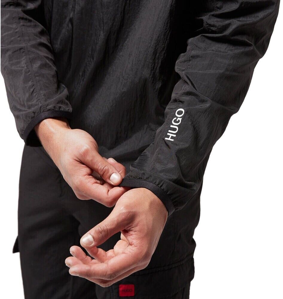 HUGO BOSS Men's Dobile Regular Fit Sweatshirt Black Size XL