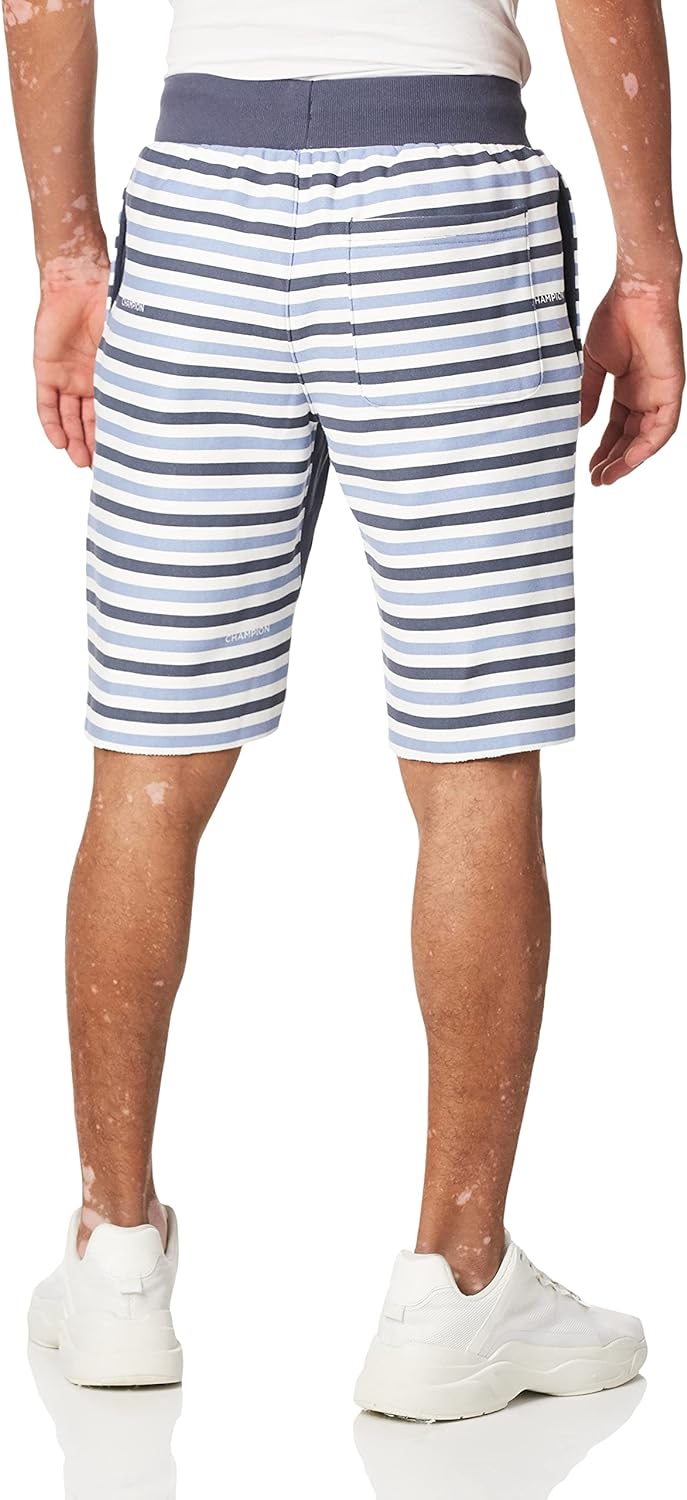 Champion Men's 10 Inch Reverse Weave Cut-Off Shorts, Peppercorn Grey, Small