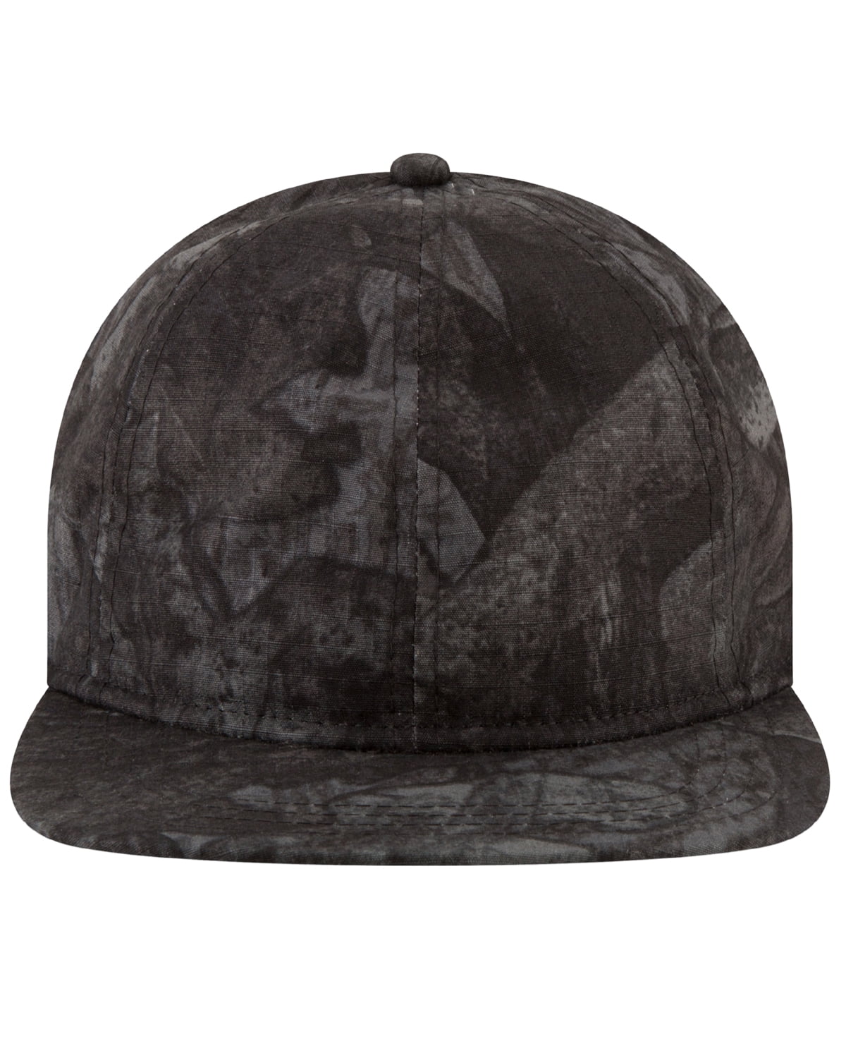 New Era Mens 9Twenty Tonal Camo Flat Brim Cap Black