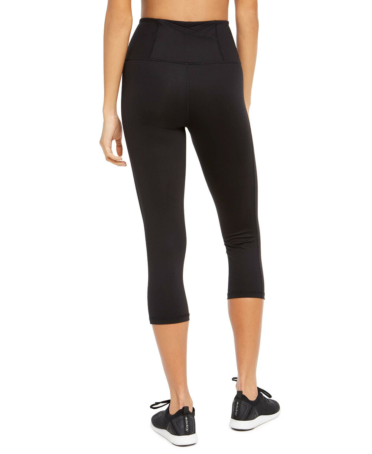 Ideology High-Waist Pocket 7/8 Length Leggings Womens black Size XS MSRP $40