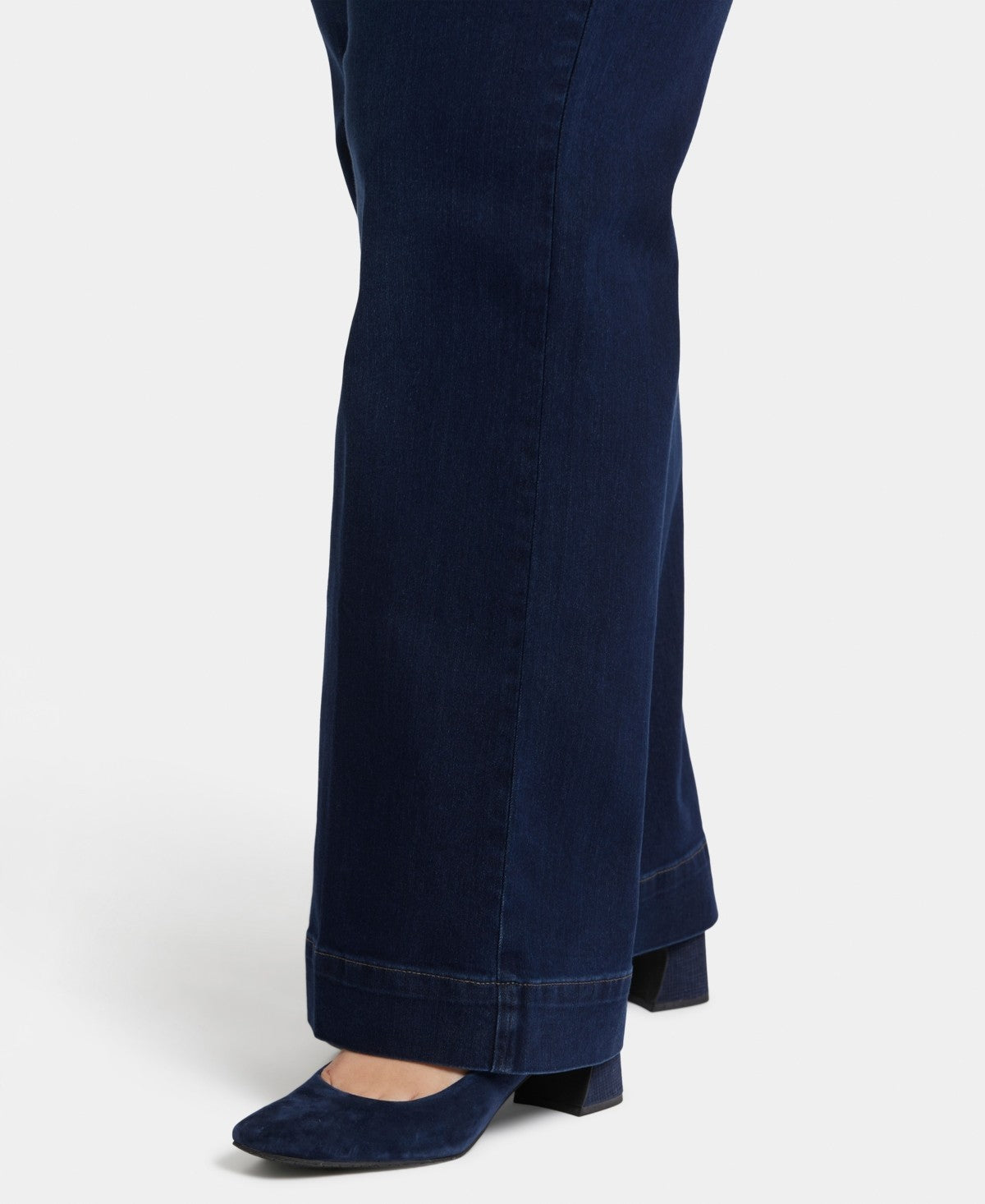 NYDJ Plus Size 14W Teresa Trouser Jeans Blue MSRP $119