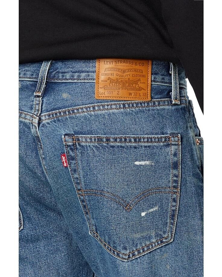 Levi's¢ç Mens Premium 551Z Authentic Straight Blue Size 33x30 MSRP $108