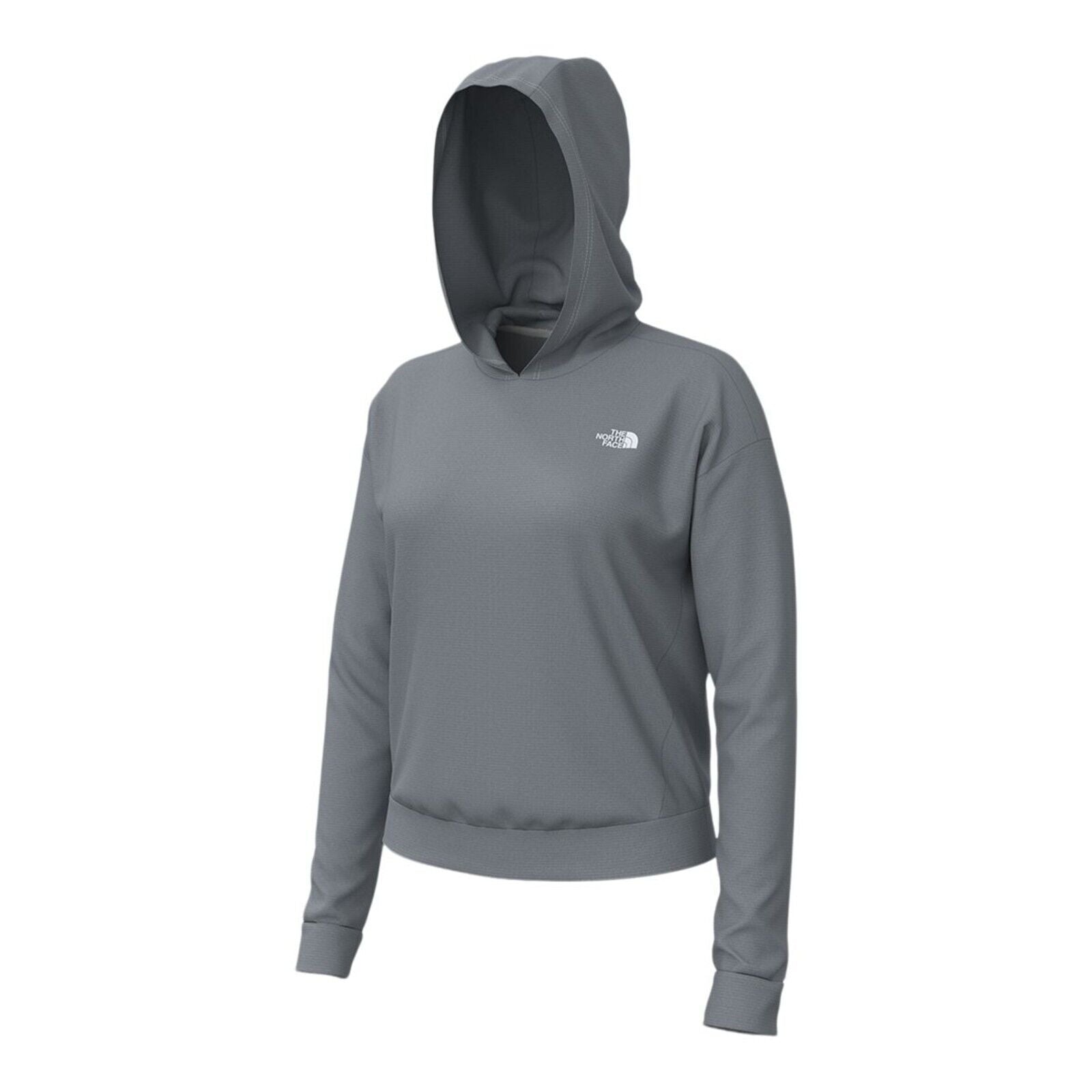 The North Face Women Wander Sun Pullover Hoodie Kangaroo Gray Size XXL $50