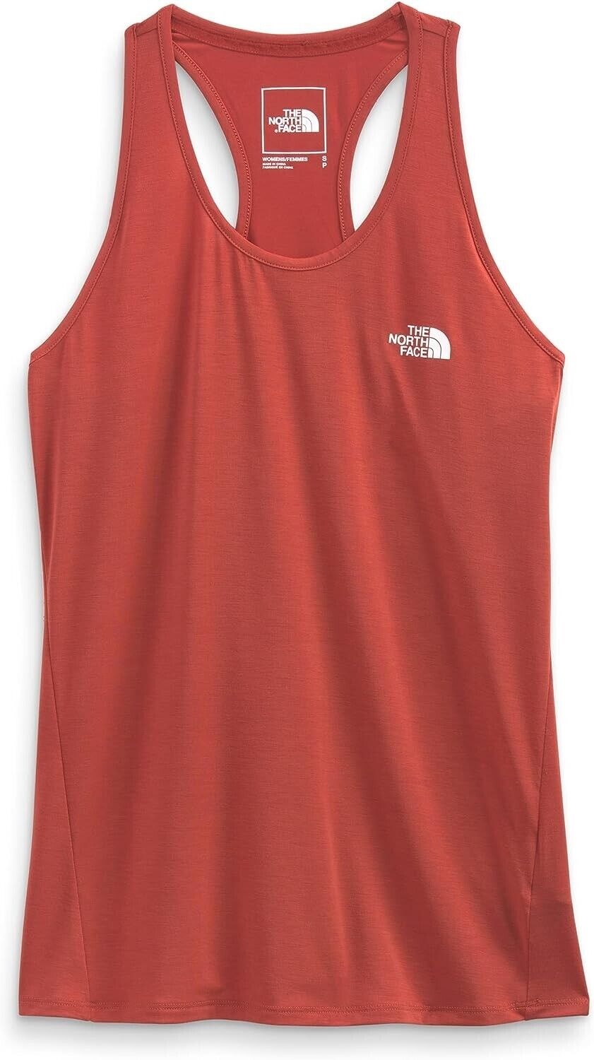 THE NORTH FACE Women's Wander Performance Tank, Tandoori Spice Red Size XL