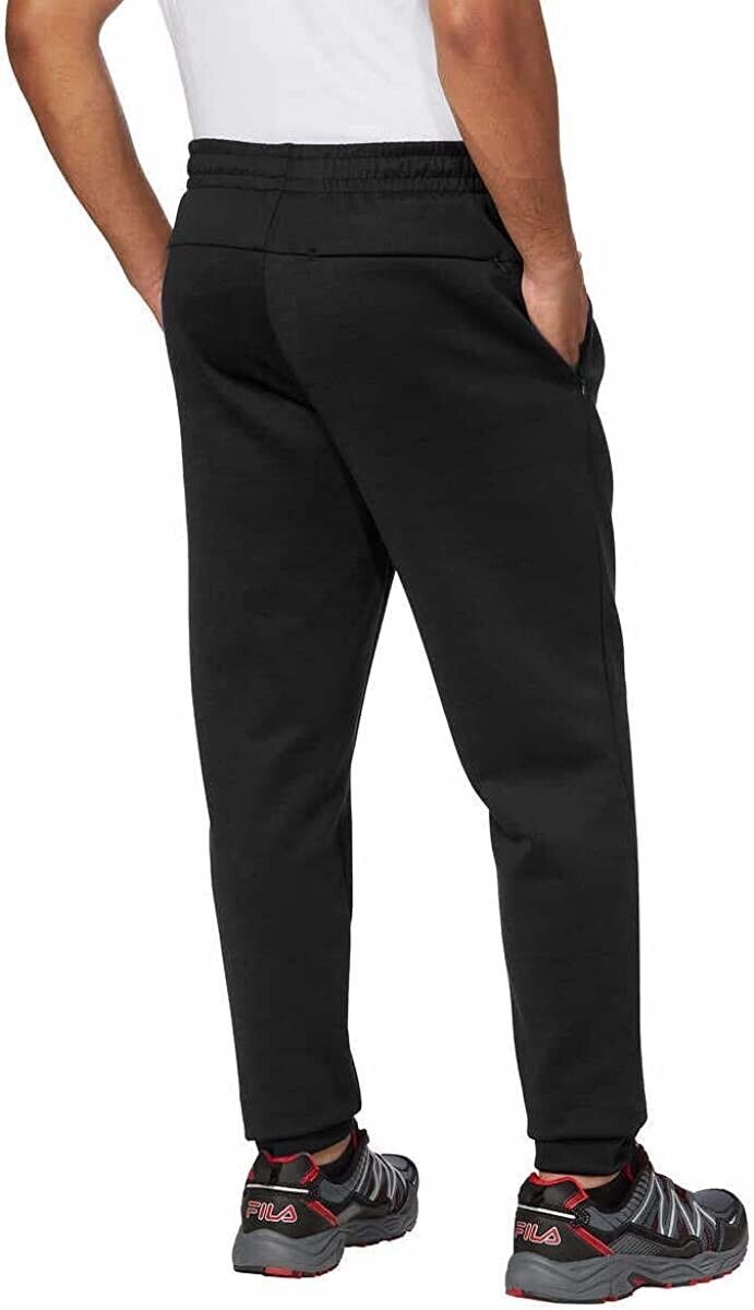 Fila Mens Mid-Weight Performance Jogger Black Size 2XL