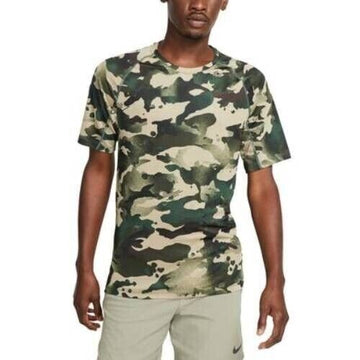 Men's Nike Men's Dri-Fit Camo T-Shirt, Size L Green MSRP $35