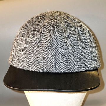 New Era Herringbone 19Twenty BLK OSFA Hat-Cap MSRP $125 Gray Black MSRP $125