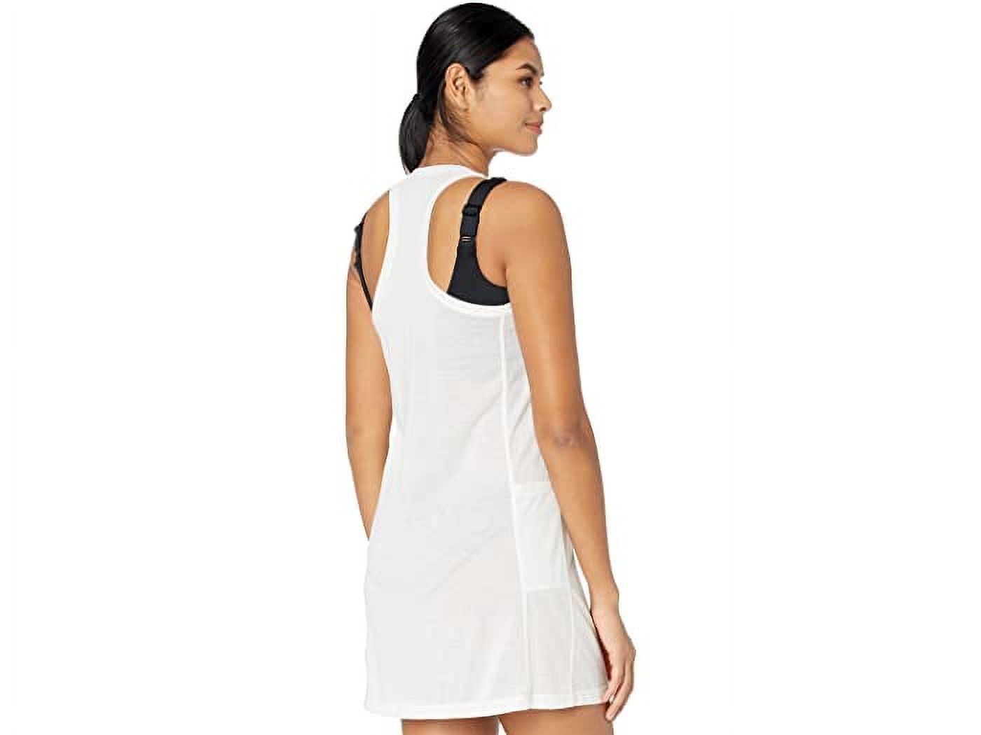 Nike Women's Confetti Cover Up Racerback Dress Swimsuit White Size S