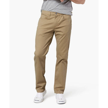 Dockers Men's Jean Cut Straight-Fit Tech Beige Khaki Pants Size 34x34 MSRP $58