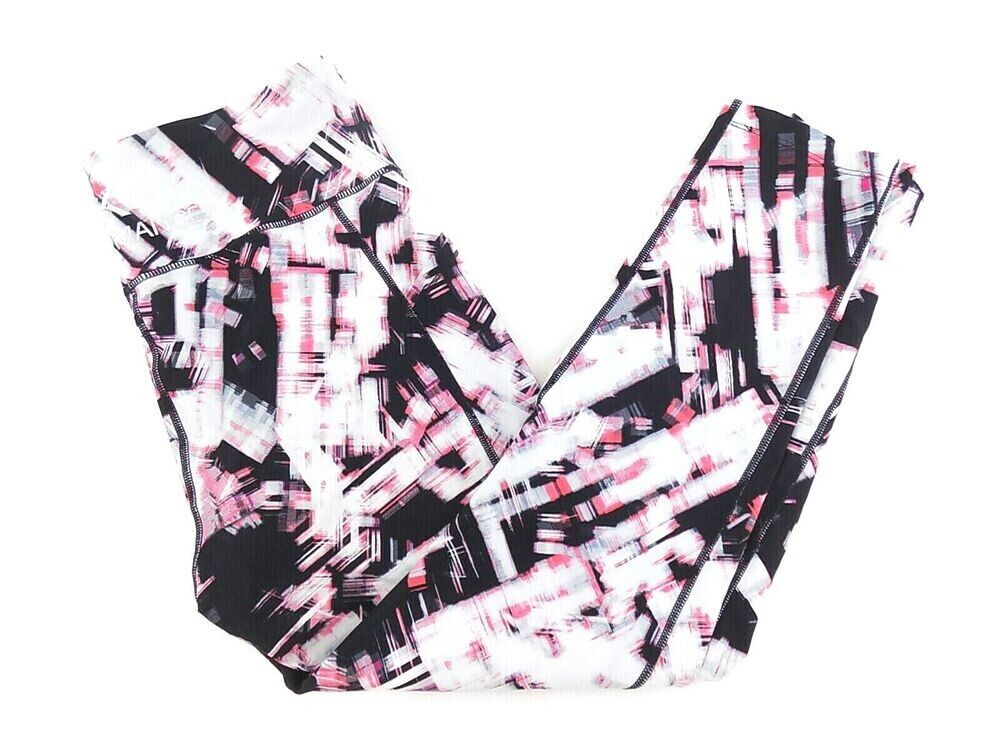 Calvin Klein Print High-Waist 7/8 Length Leggings womens black Size XS MSRP $60
