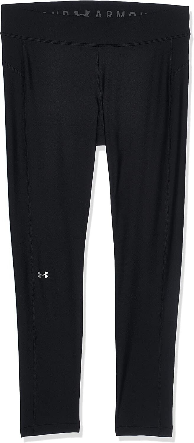 Under Armour Women's HeatGear Armour Leggings Black Size XS MSRP $45