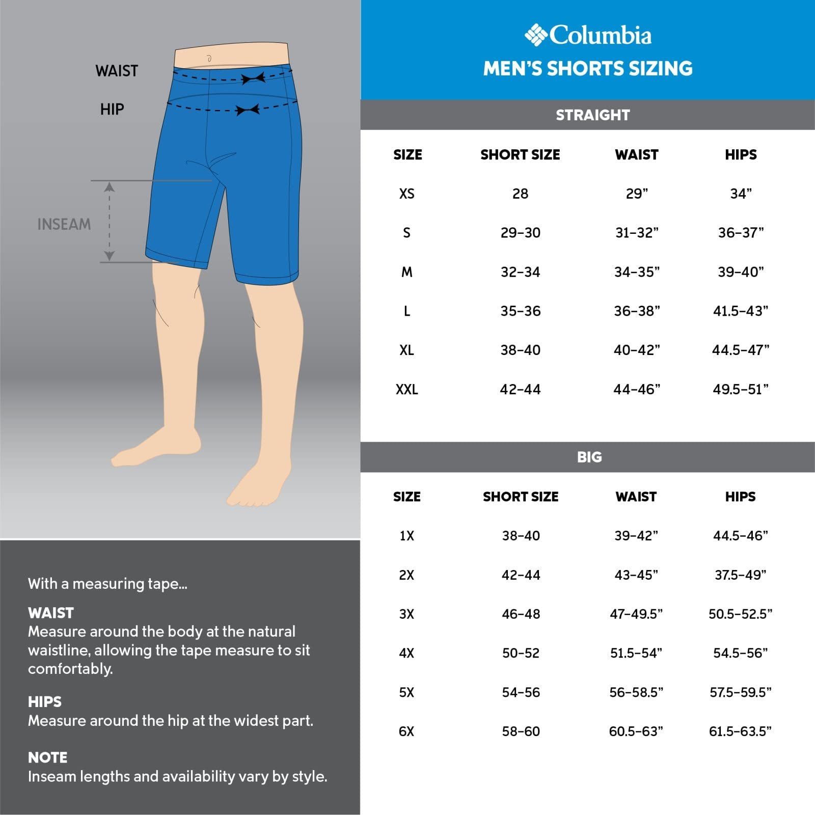 Columbia Mens Regular fit Casual Shorts Size M - 8 Inseam Black Solid MSRP $60