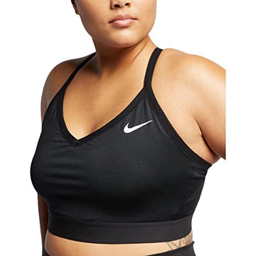 Nike Plus Size Indy Bra Black/Black/White 2X