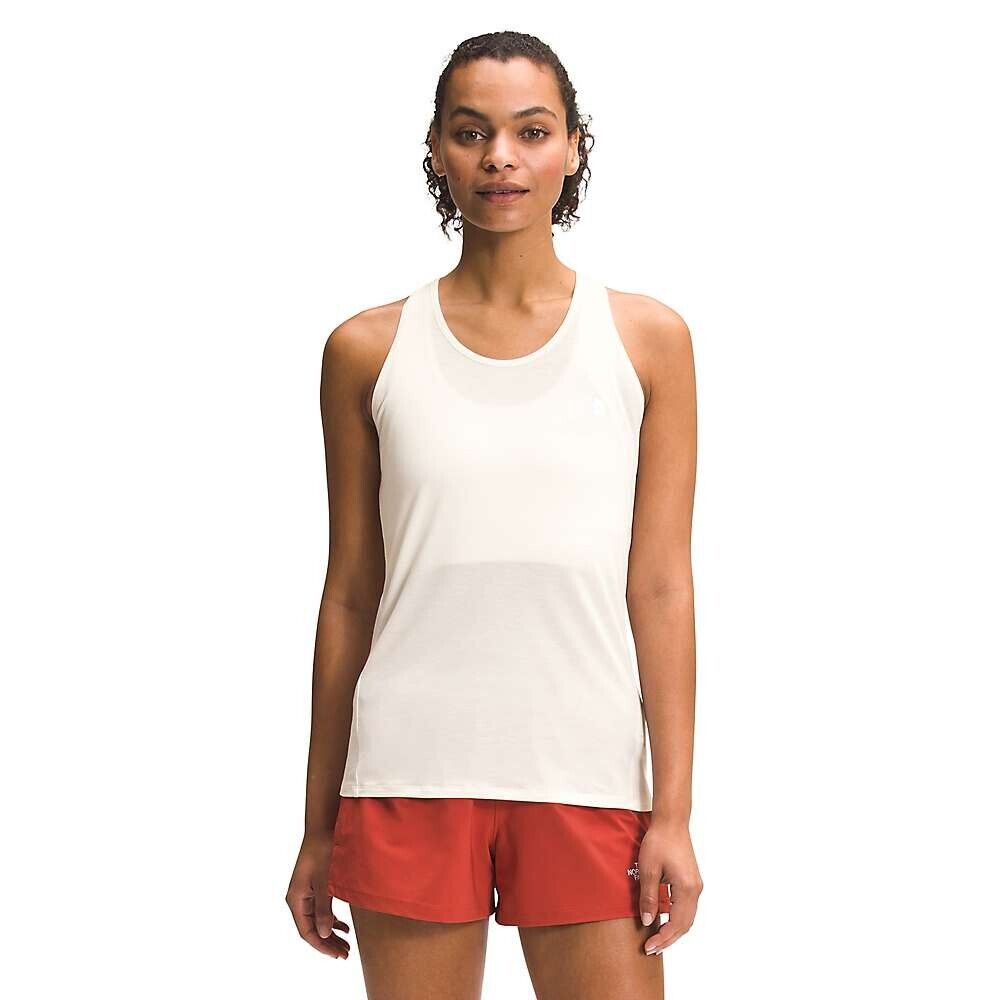 THE NORTH FACE Women's Wander Performance Tank, Ivory Size L