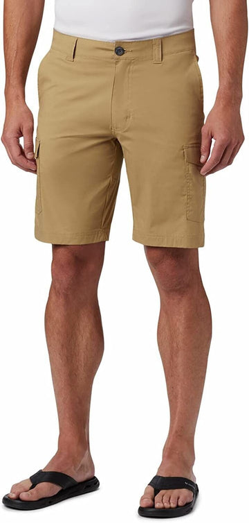 Columbia Men's Brentyn Trail Cargo Shorts brown Size 42W x 10L MSRP $60
