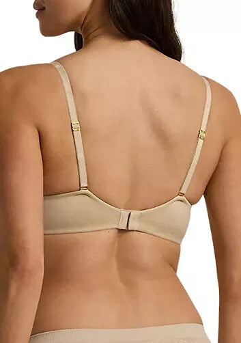 Lauren Ralph Lauren Comfort Wire Beige T-Shirt Bra Size 36A MSRP $52