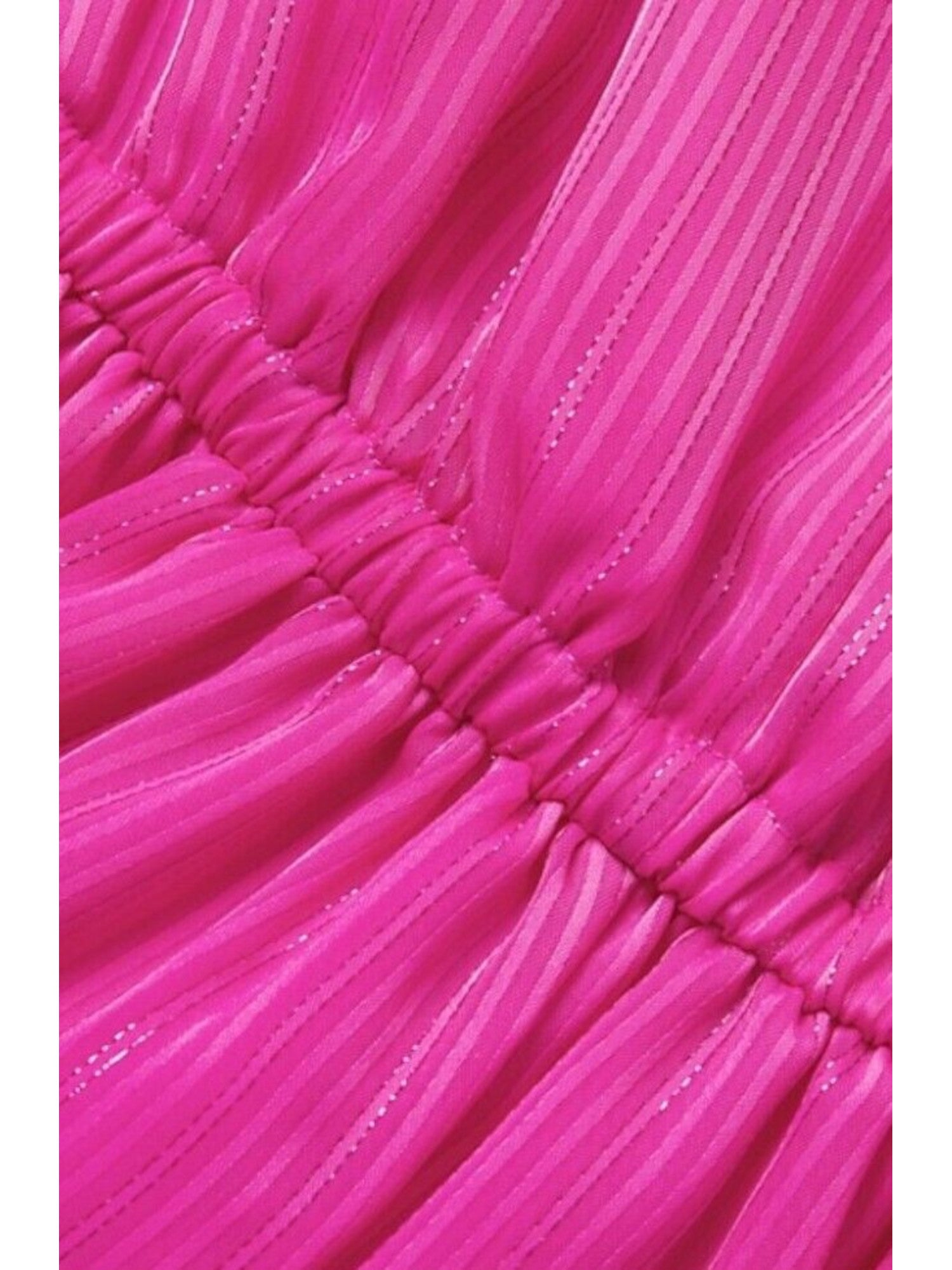 MICHAEL KORS Pink Tie Sheer Keyhole Closure Grommets Hi-lo Cap Sl Size XS Pink