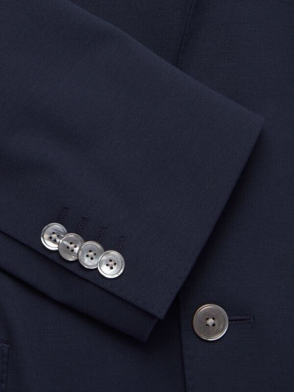 HUGO BOSS C-Hanry-J-214 Slim Stretch Blazer Navy Blue Size 44R MSRP $495