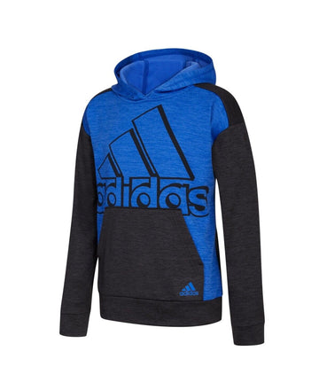 adidas Toddler Boys M?lange Event Hoodie Blue Size 4 MSRP $40