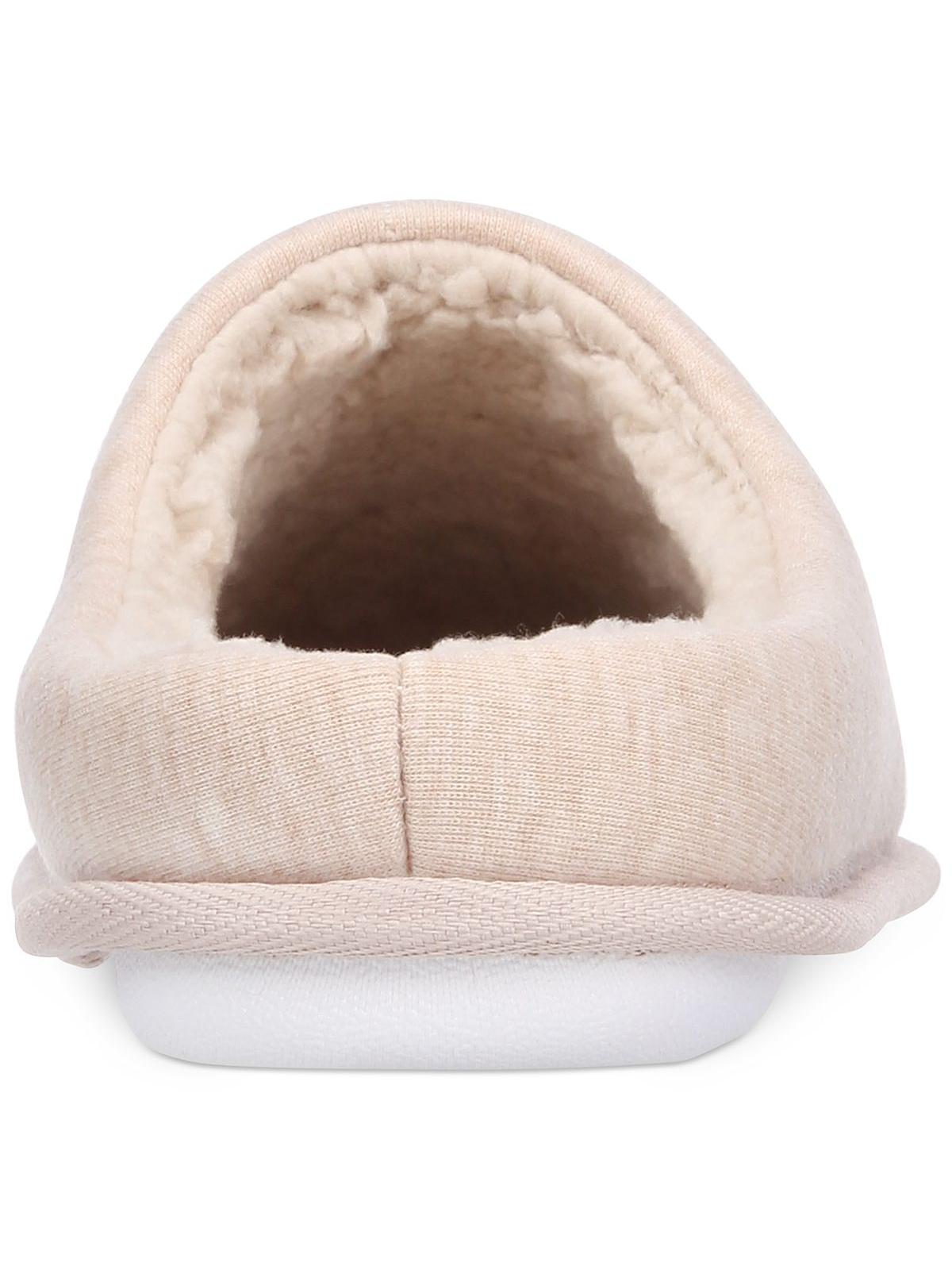 Club Room Mens Faux Fur Comfy Slide Slippers Pink SIze 6/7