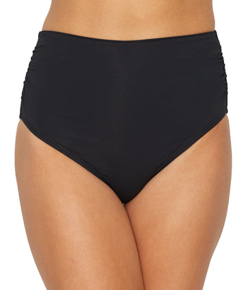 Coco Reef Women's Rollover Bikini Bottom Swimsuit,, Castaway Black, Size M