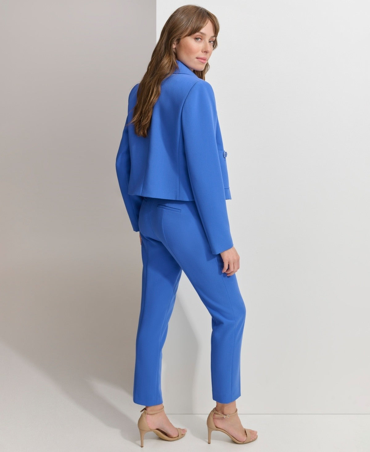 Tommy Hilfiger Women's Patch-Pocket Blue Cropped Jacket ONLY Size 12 NWOT $149