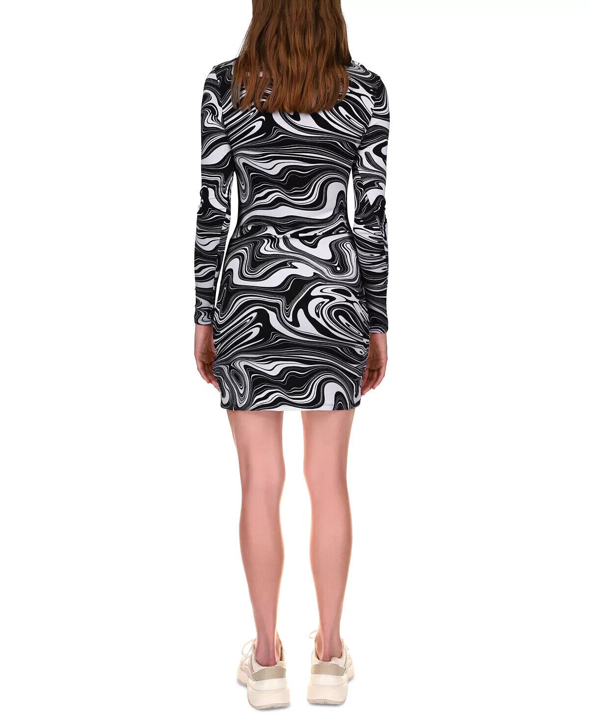 SANCTUARY Daydream Knit Shirtdress Black Size XS MSRP $99