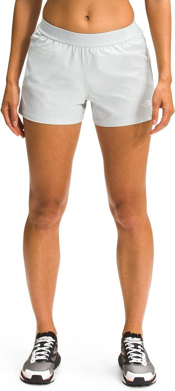 The North Face Tin Grey Wishlist Icon Women's Wander Short Gray Size L MSRP $45