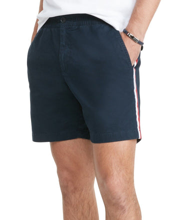 Tommy Hilfiger Men Th Flex Theo 7" Short with Side Stripe Blue Size XL MSRP $70