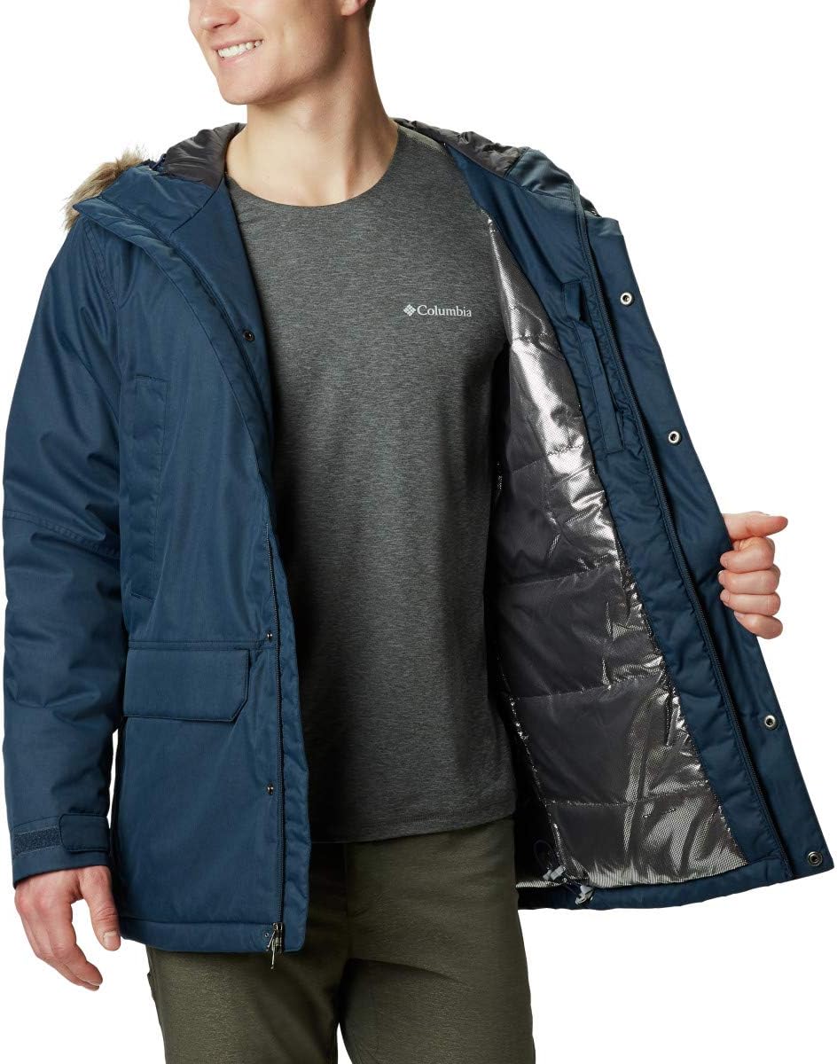 Columbia Men's Penns Creek Ii Parka Jacket, Collegiate Navy, Medium