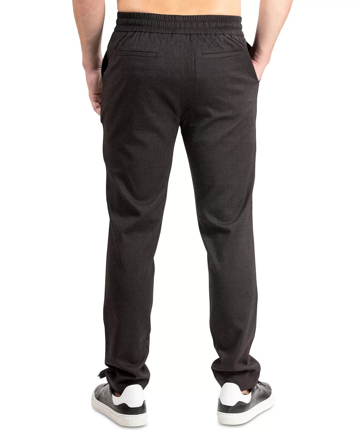 Natori Mens Black Smocked Drawstring Daytime Jogger Dogen Pants Size XL MSRP $84