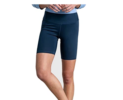 Ideology Women's Sweat Biker Shorts Moonlit Ocean Blue Size XXL