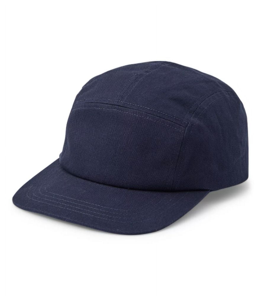 Sun + Stone Mens Solid Panel Cap Blue One Size
