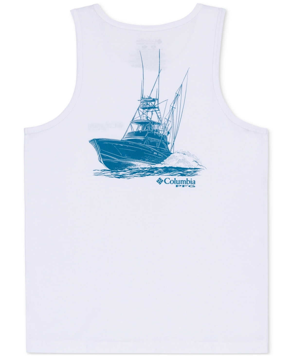 Columbia Men Regular fit Sleeveless Tank Top Shirt XXL White Solid