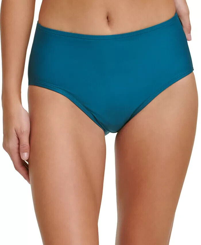 DKNY Classic High Waist Bottom Teal Green Size 2XL MSRP $58