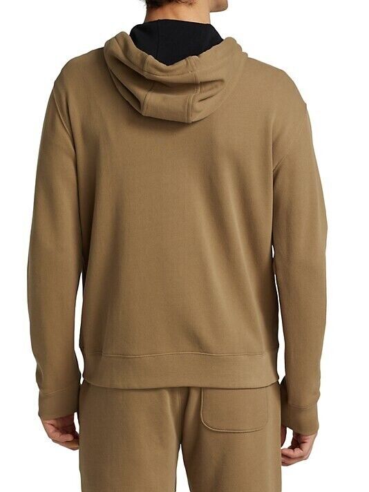 ATM Anthony Thomas Mens Melillo French Terry Zip Hoodie brown Size XL MSRP $265