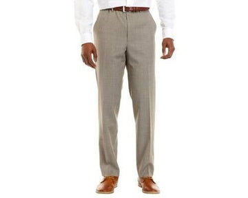 LAUREN RALPH LAUREN Classic UltraFlex Stretch Suit Pants Beige Size 42x32 $190