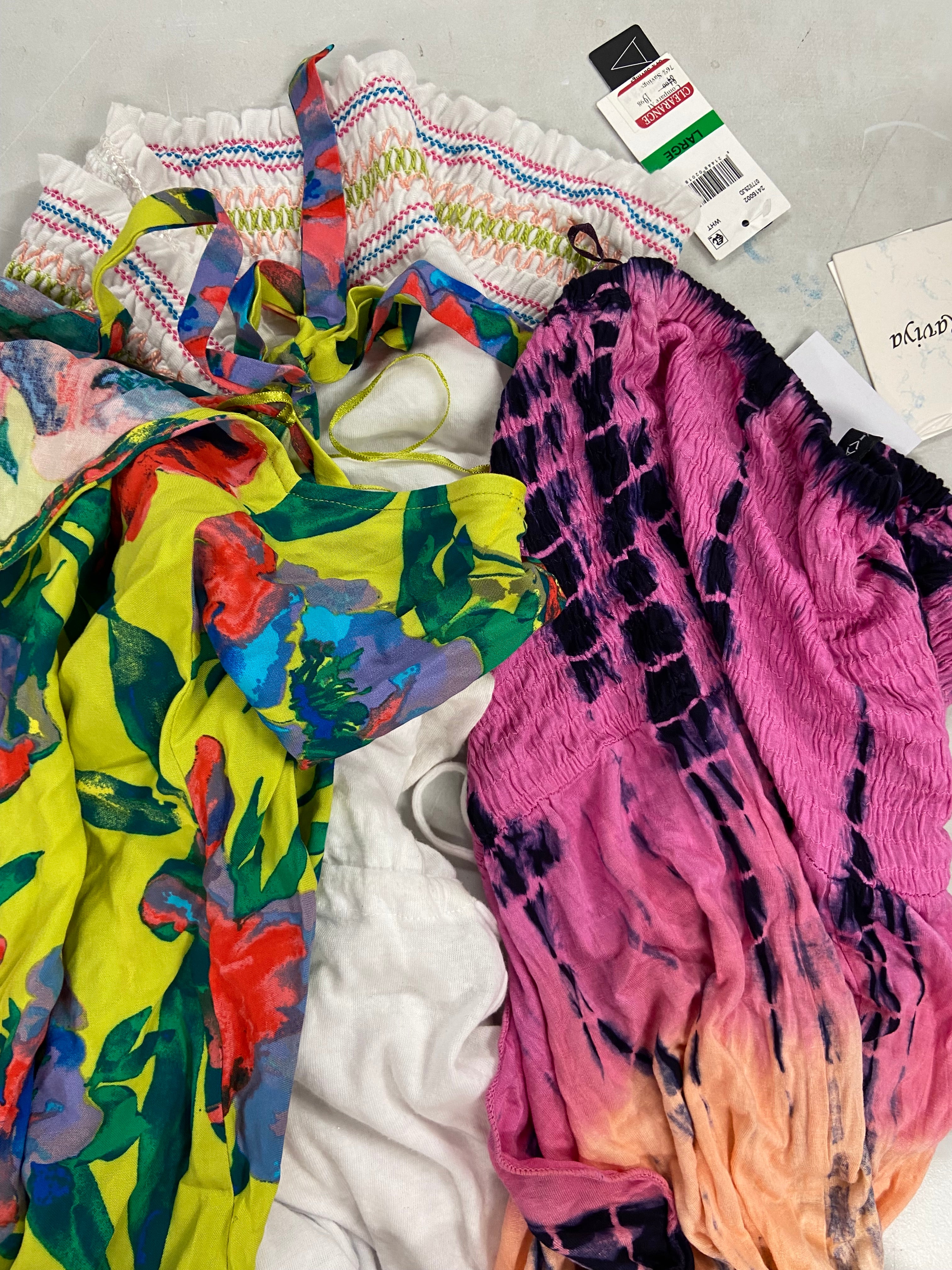 Women's Clothing Assorted Wholesale Lot, MICHAEL KORS, VINCE CAMUTO, RAVIYA, 32 DEGREES and more, 10 items, Shelf Pulls, MSRP $885