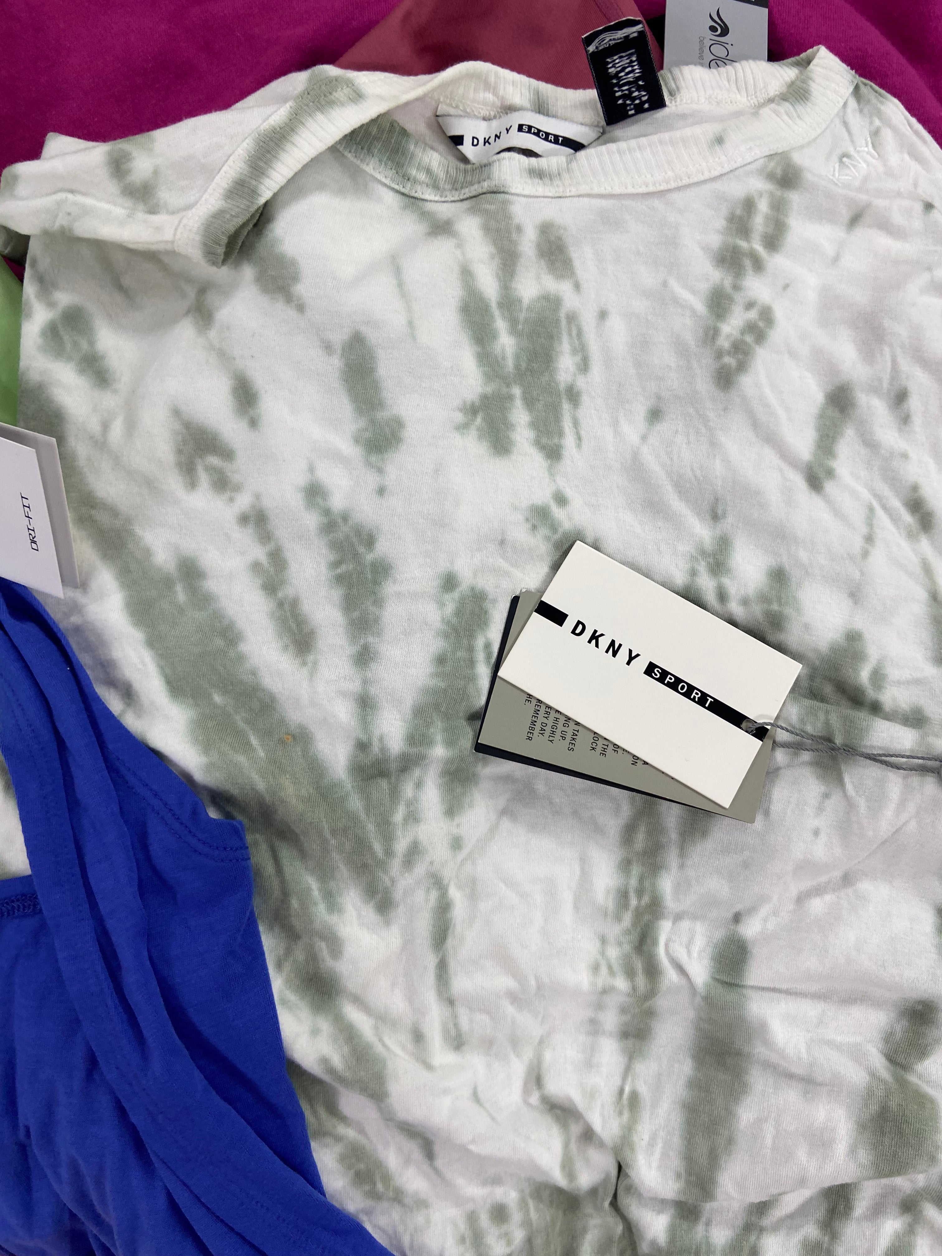 Women's Clothing Activewear Wholesale Lot, COLUMBIA, NIKE, SKECHERS, UNDER ARMOUR, DKNY and more, 17 items, Shelf Pulls, MSRP $545