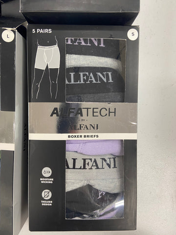 Men's Underwear Wholesale Lot, CLUB ROOM, ALFANI 8 items, Shelf Pulls, MSRP $370