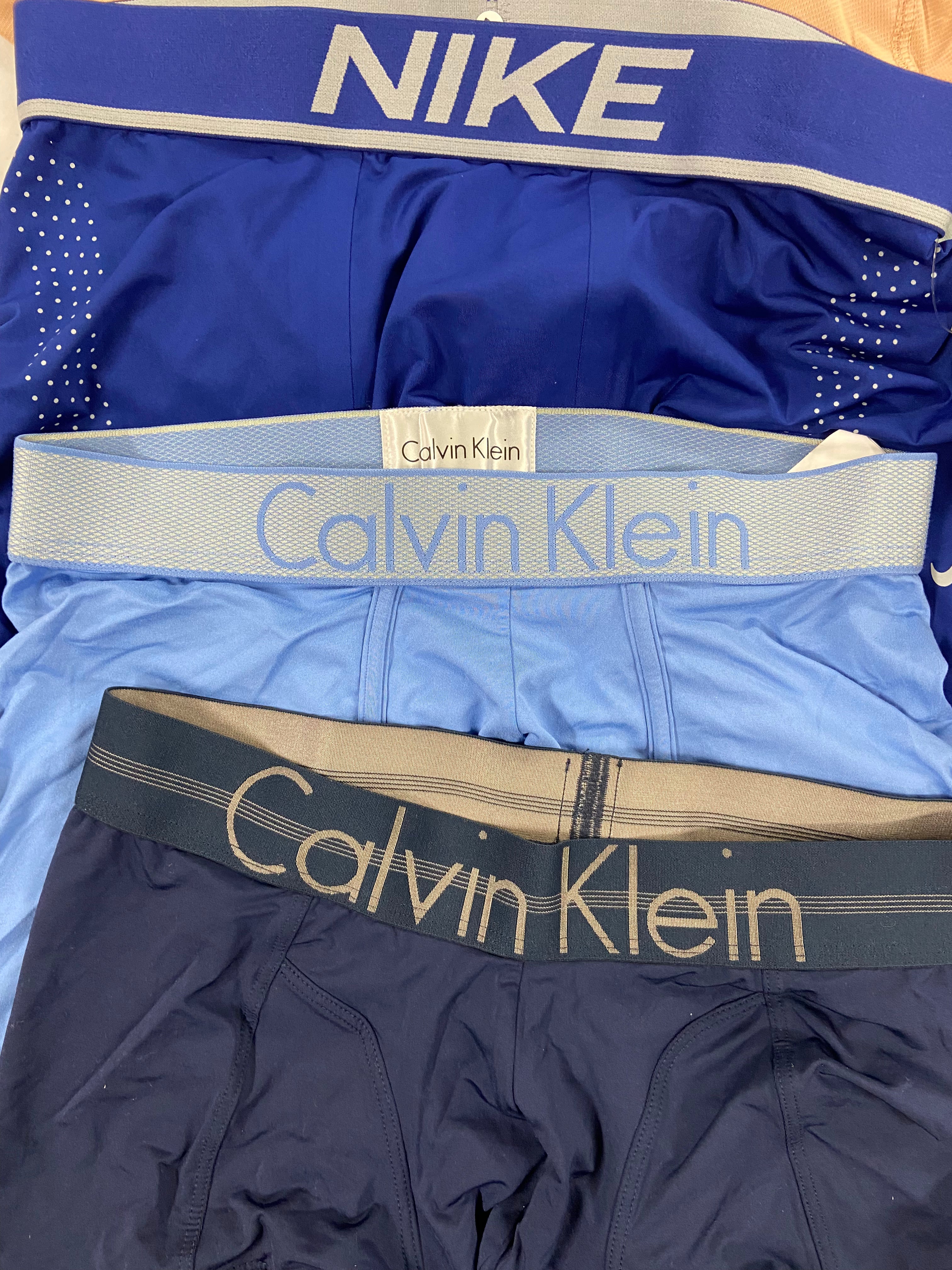 Men's Underwear and Others, Wholesale Lot, NIKE, CALVIN KLEIN, CLUB ROOM, IZOD, ALFANI & More, 18 items, Shelf Pulls, MSRP $602/