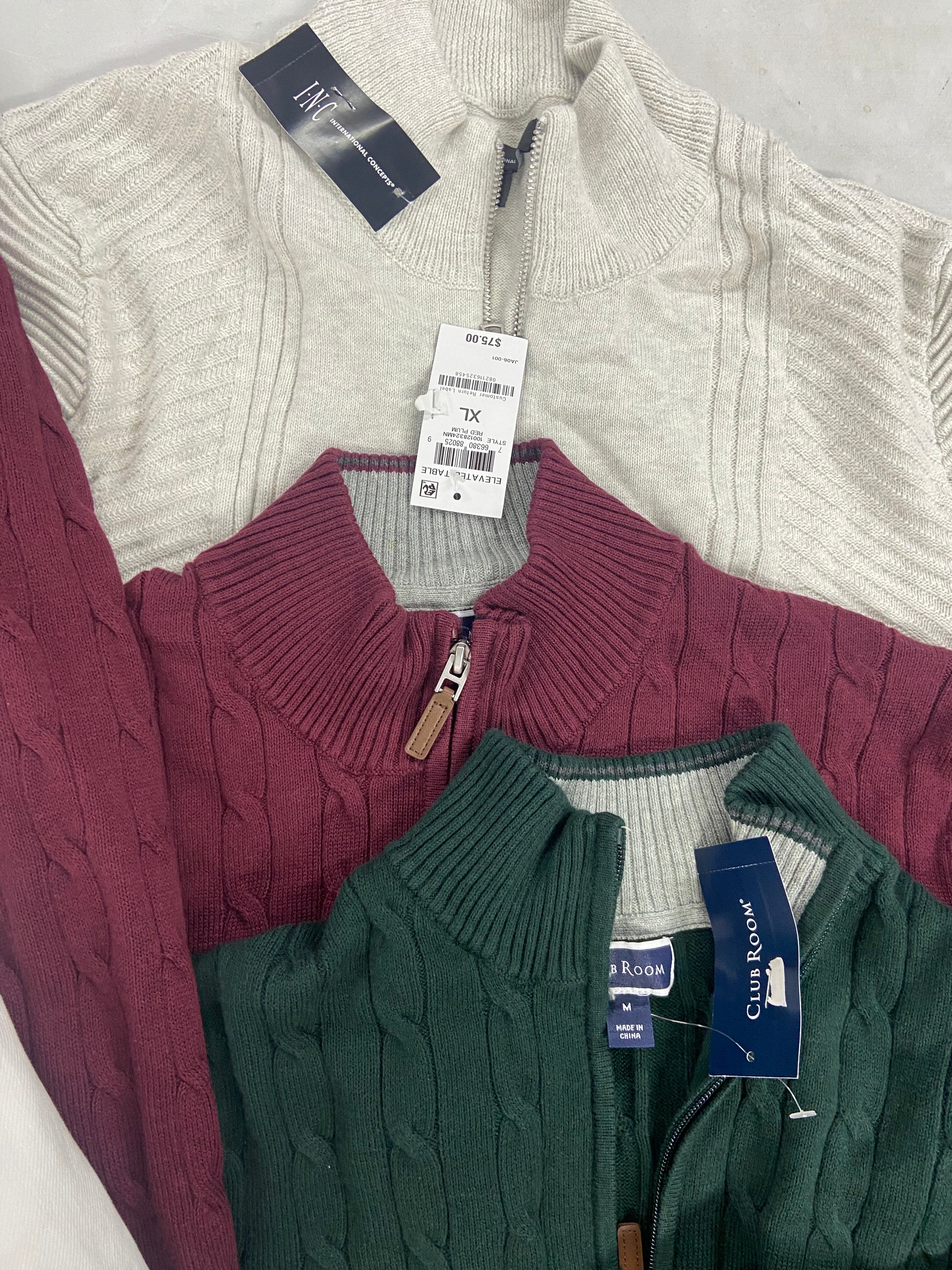 Men's Clothing ASSORTED Wholesale Lot, POLO RALPH LAUREN, CALVIN KLEIN, CLUB ROOM and more, 7 items, Shelf Pulls, MSRP $524