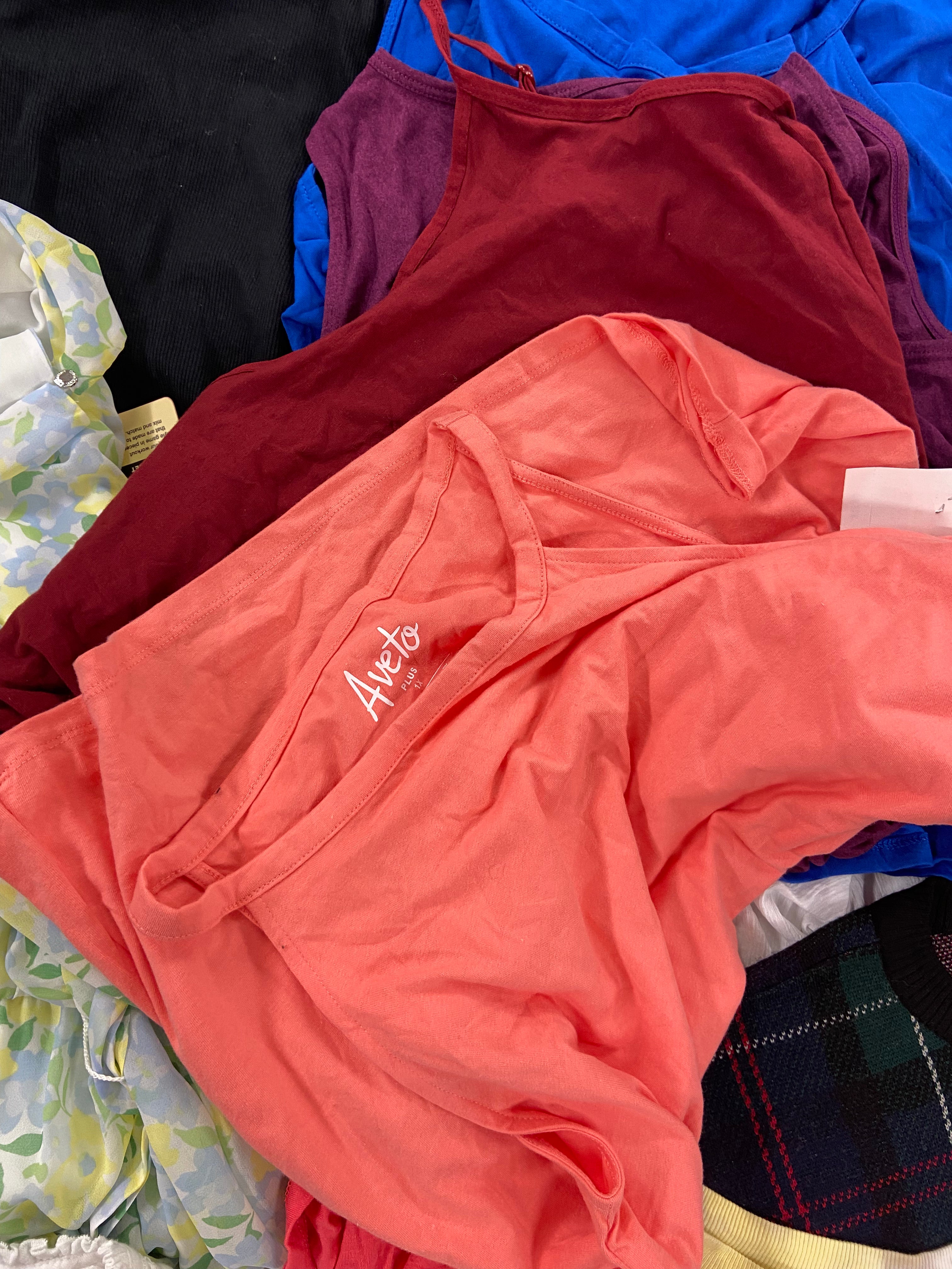 Women's Clothing Plus Size & Others Assorted Wholesale Lot, POLO RALPH LAUREN, NIKE, LA BLANCA, CALVIN KLEIN, FREE PEOPLE and more, 22 items, Shelf Pulls, MSRP $1,070